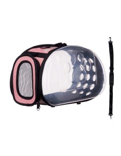 Cage de Transport Mascow 225 Noir Rose Plastique 37 x 17 x 22 cm (6 Unités) 2