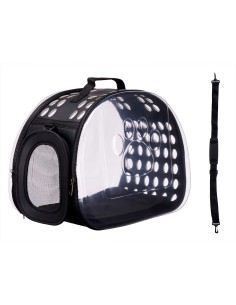 Cage de Transport Mascow 226 Noir Plastique 43 x 20 x 33 cm (4 Unités) 2