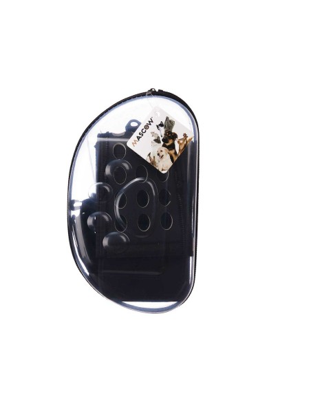 Cage de Transport Mascow 223 Noir Plastique 43 x 20 x 33 cm 37 x 17 x 22 cm (6 Unités)