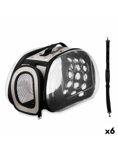 Cage de Transport Mascow 224 Gris Plastique 37 x 17 x 22 cm (6 Unités)