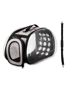 Cage de Transport Mascow 224 Gris Plastique 37 x 17 x 22 cm (6 Unités) 2