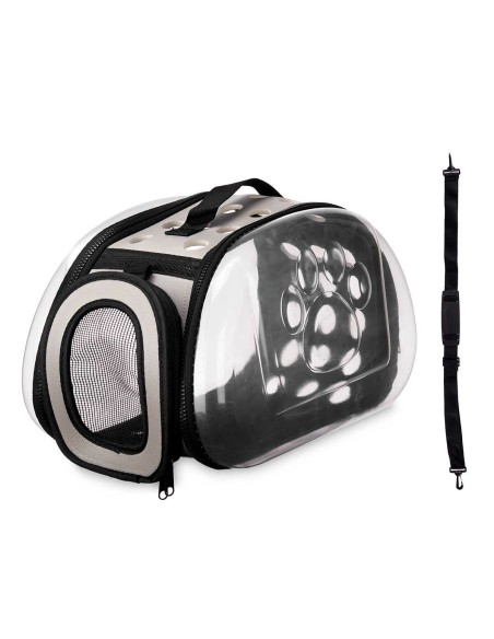 Cage de Transport Mascow 224 Gris Plastique 37 x 17 x 22 cm (6 Unités)