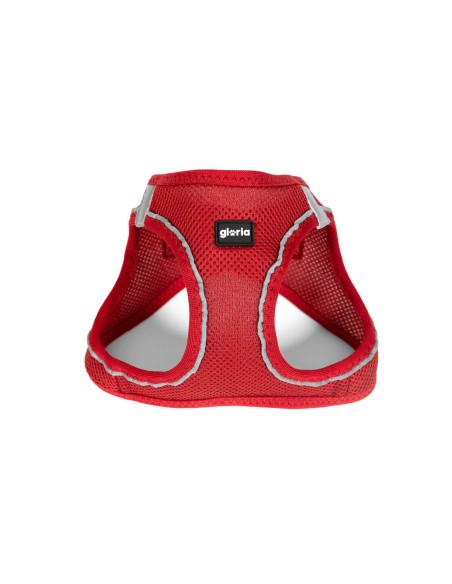 Harnais pour Chien Gloria Trek Star 33,4-35 cm 51-52 cm Rouge L