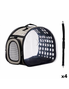 Cage de Transport Mascow 227 Gris Plastique 43 x 20 x 33 cm (4 Unités)