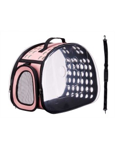 Cage de Transport Mascow 228 Rose Plastique 43 x 20 x 33 cm (4 Unités) 2
