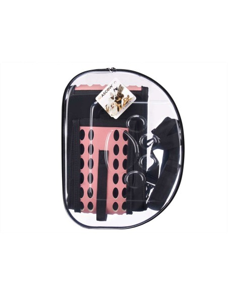 Cage de Transport Mascow 228 Rose Plastique 43 x 20 x 33 cm (4 Unités)