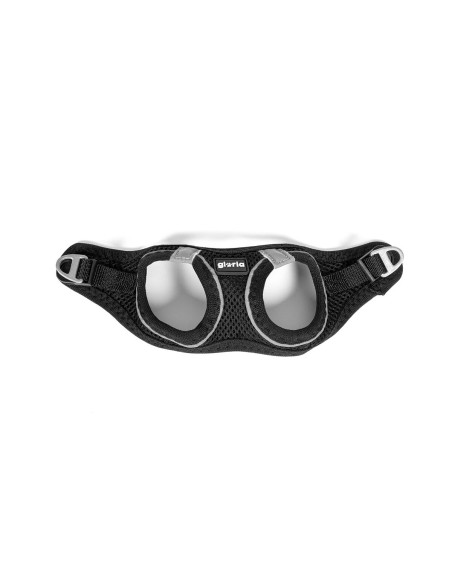 Harnais pour Chien Gloria Trek Star 32,8-35,4 cm 45-47 cm Noir M