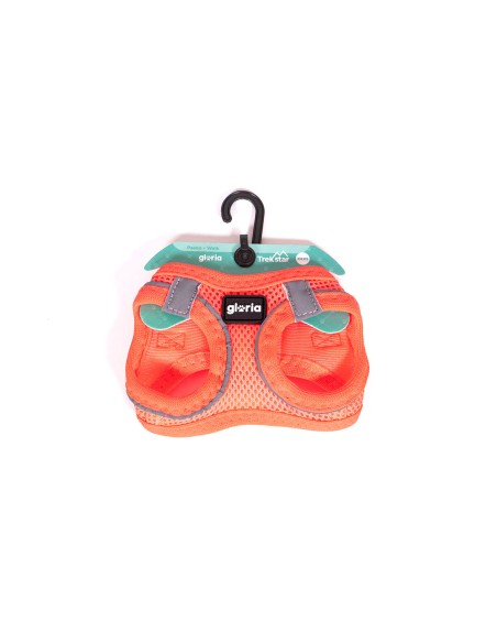 Harnais pour Chien Gloria Trek Star 27-28 cm 31-34,6 cm Orange XS