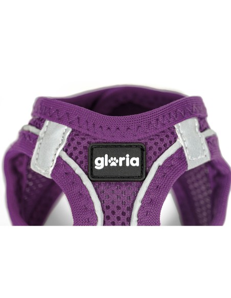 Harnais pour Chien Gloria Trek Star 32,8-35,4 cm 45-47 cm Violet M