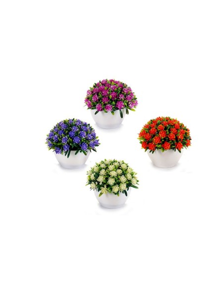 Fleur décorative Ibergarden A16120-0118 Lila Branche 14 x 12 x 14 cm (12 Unités)