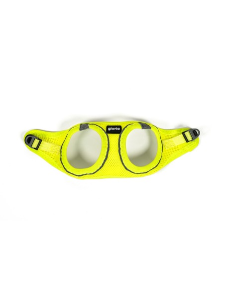 Harnais pour Chien Gloria Trek Star 32,8-35,4 cm 45-47 cm Jaune M