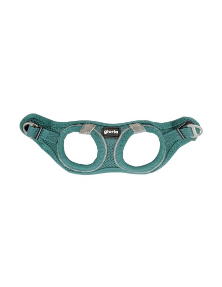 Harnais pour Chien Gloria Trek Star 33,4-35 cm 51-52 cm Turquoise L