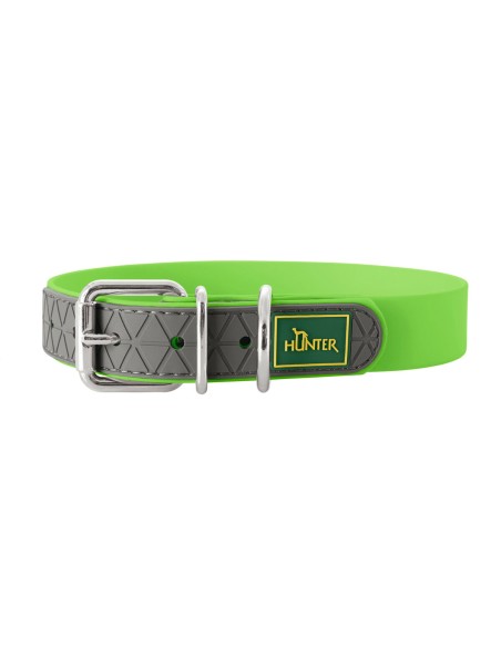 Collier pour Chien Hunter Convenience 23-31 cm Vert XS/S