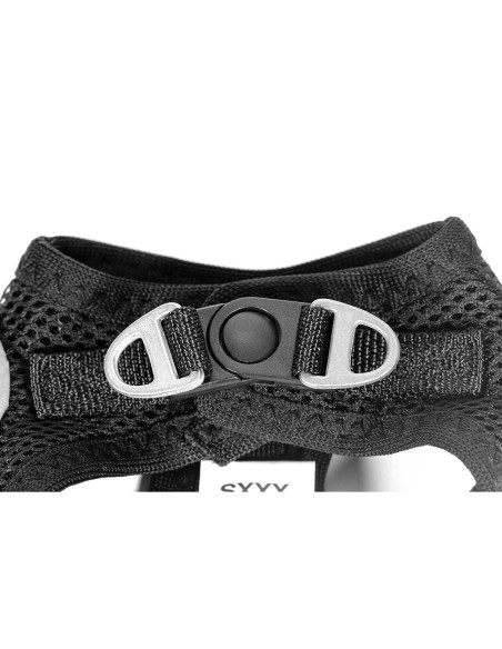 Harnais pour Chien Gloria Trek Star 29,4-32,6 cm 41,4-43 cm Noir S
