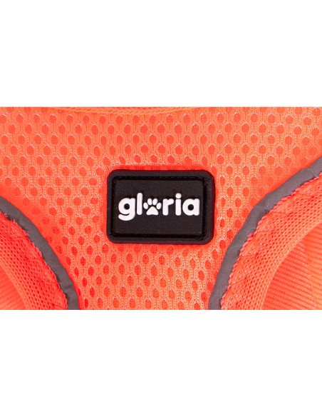 Harnais pour Chien Gloria Trek Star 29,4-32,6 cm 41,4-43 cm Orange S