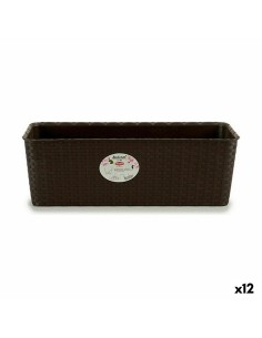 Jardinière Stefanplast Plastique 18 x 16 x 48,5 cm (12 Unités)