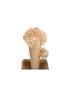 Grattoir pour Chats Gloria 34 x 34 x 55 cm Beige