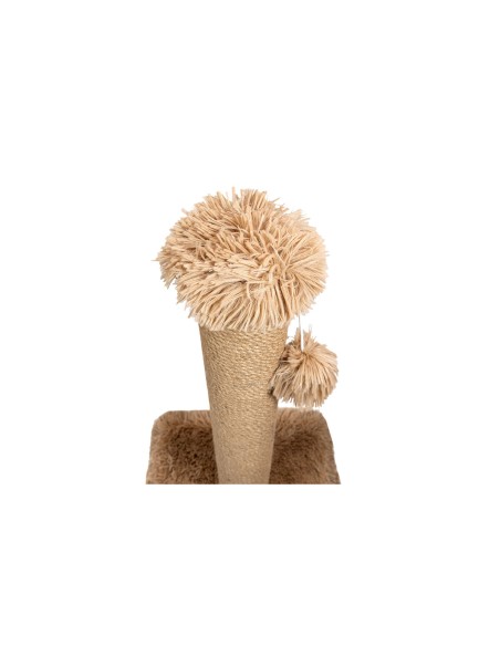 Grattoir pour Chats Gloria 34 x 34 x 55 cm Beige