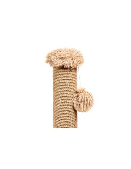 Grattoir pour Chats Gloria 34 x 34 x 55 cm Beige