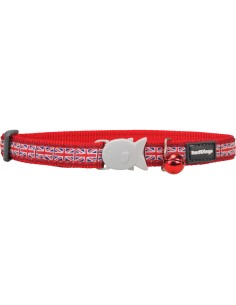 Collier pour Chien Red Dingo STYLE UNION JACK FLAG 15 mm x 24-36 cm