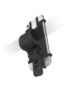 Support Smartphone pour Vélo Celly EASYBIKEBK Noir Silicone