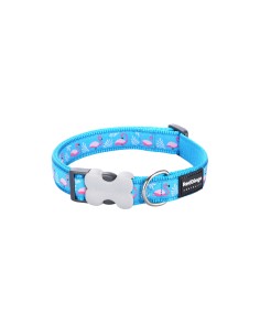 Collier pour Chien Red Dingo STYLE FLAMINGO Turquoise 2