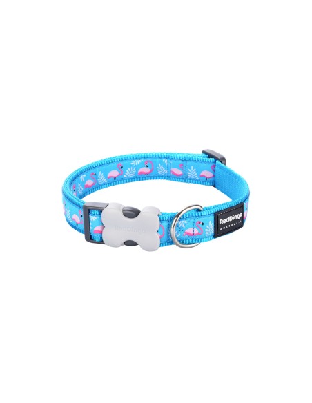 Collier pour Chien Red Dingo STYLE FLAMINGO Turquoise 31-47 cm