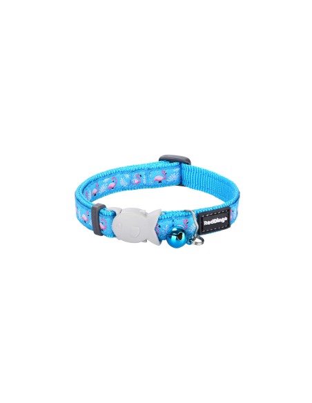 Collier pour Chien Red Dingo STYLE FLAMINGO Turquoise 31-47 cm