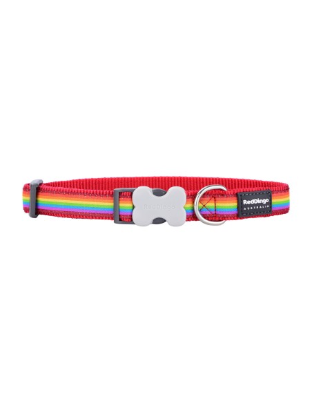 Collier pour Chien Red Dingo STYLE RAINBOW 31-47 cm
