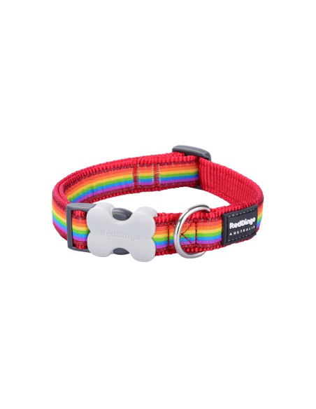Collier pour Chien Red Dingo STYLE RAINBOW 31-47 cm