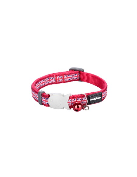 Collier pour Chien Red Dingo STYLE UNION JACK FLAG 31-47 cm