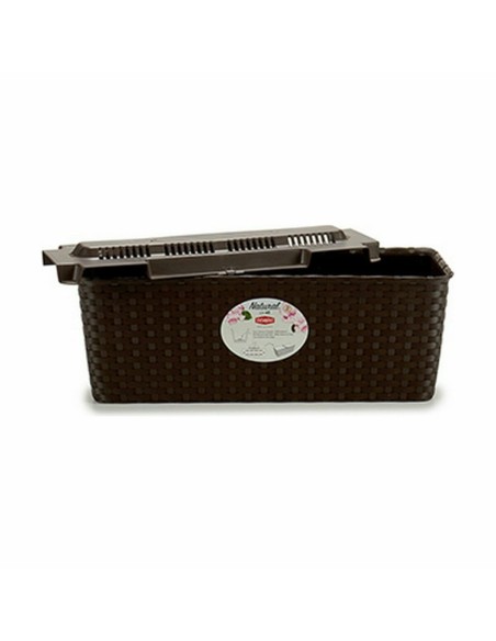Jardinière Stefanplast Plastique 39 x 13,5 x 15,5 cm (12 Unités)