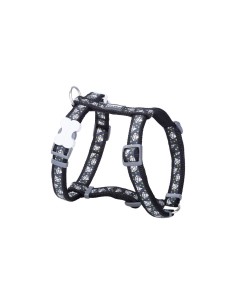 Harnais pour Chien Red Dingo STYLE DIAMOND 45-66 cm Noir 36-59 cm