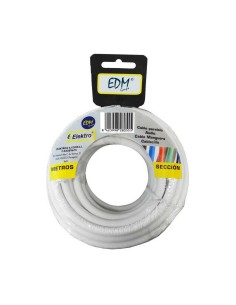 Câble EDM 28205 Blanc 25 m