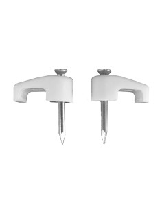 Agrafes Lapafil Nº 1 2 x 1,5 mm Blanc Câbles 100 Unités