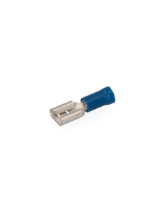 Terminal EDM 48627 Faston Ø 6,3 mm 6,3 mm Câble Prise Femelle 100 Unités