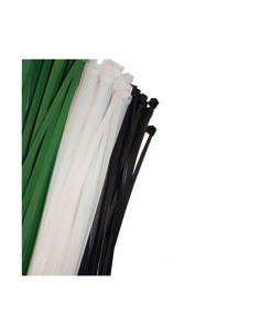 Attaches pour câble en nylon EDM 48303 Blanc Naturel 300 x 4,8 mm (100 Unités)