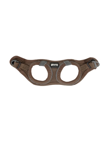 Harnais pour Chien Gloria 28-28,6 cm Marron XXS 24-26 cm