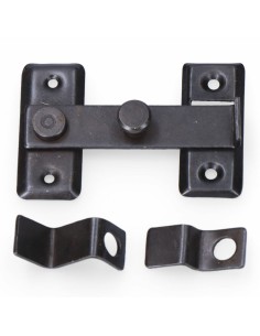 Heurtoir de porte EDM 85080 Acier zingage 8 cm Réversible