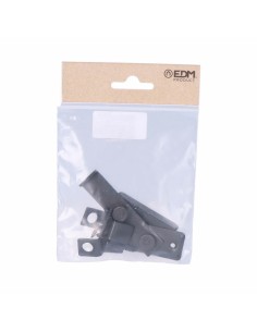 Heurtoir de porte EDM 85080 Acier zingage 8 cm Réversible 2