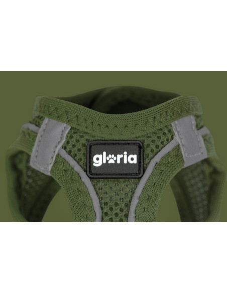 Harnais pour Chien Gloria 31-34,6 cm Vert XS 27-28 cm
