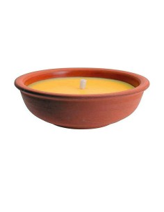 Bougie ø 13 x 6,5 cm Citronnelle
