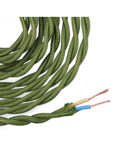 Câble EDM 11875 C18 Vert 2 x 0,75 mm 5 m