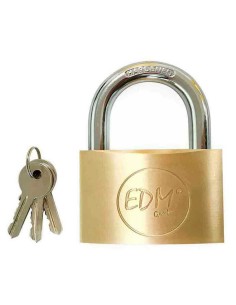 Verrouillage des clés EDM 85211 Laiton 60 x 36 mm