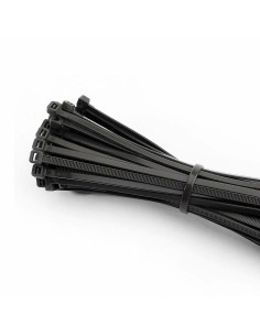 Attaches pour câble en nylon EDM 48412 Noir 300 x 4,5 mm (100 Unités)