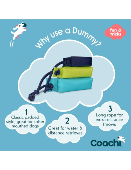 Jouet d'entraînement Coachi TRAINING DUMMY Bleu