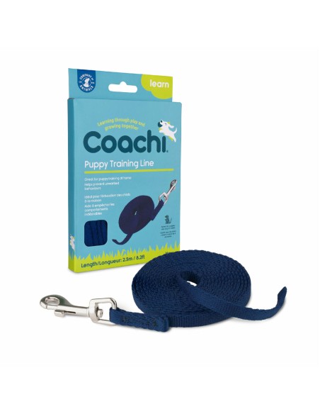 Laisse pour Chien Coachi Bleu 2,5 m Formation