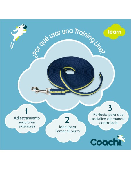 Laisse pour Chien Coachi Bleu Formation