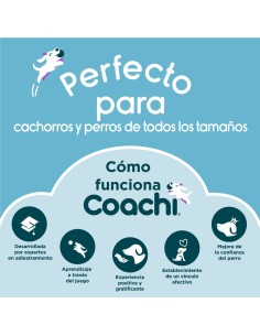 Jouet d'entraînement Coachi CHASE & TREAT Bleu 2