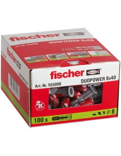 Crampons Fischer 8 x 40 mm 100 Unités 2